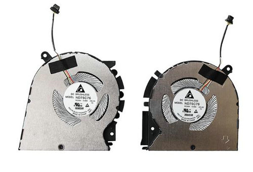 Ventilateur de CPU+GPU pour Asus DFS5K12114262G FN2J DFS5K12605384G FN2H